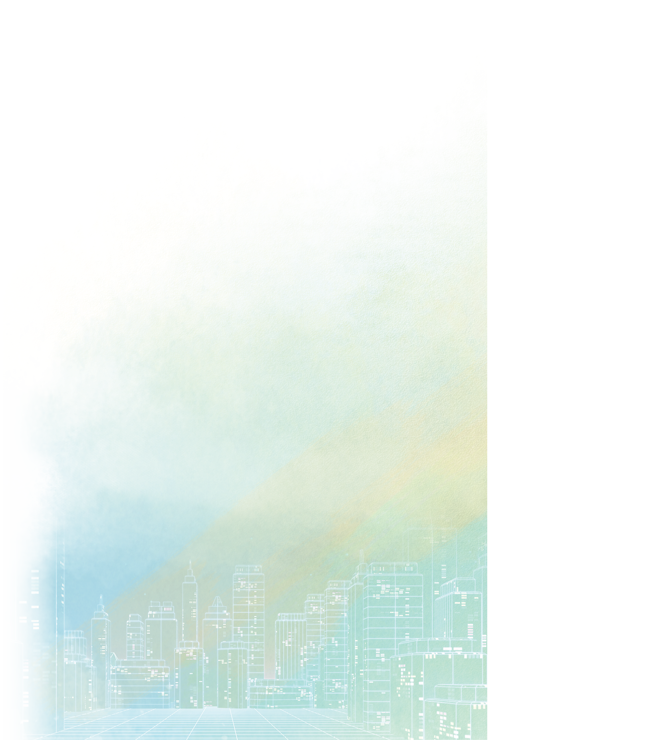 Abstract light blue watercolor background