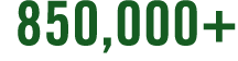 850,000+