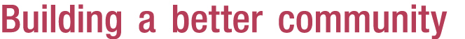 Building a better community